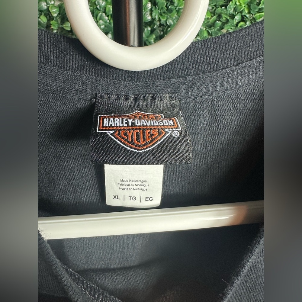 Harley Davidson Florence Kentucky Men’s XL Black Short Sleeve Pocket shirt - Picture 6 of 6